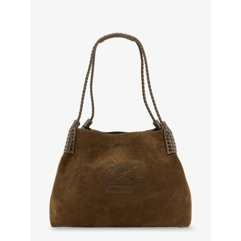 Etro Women Libra S Arnica Suede Shopping Bag